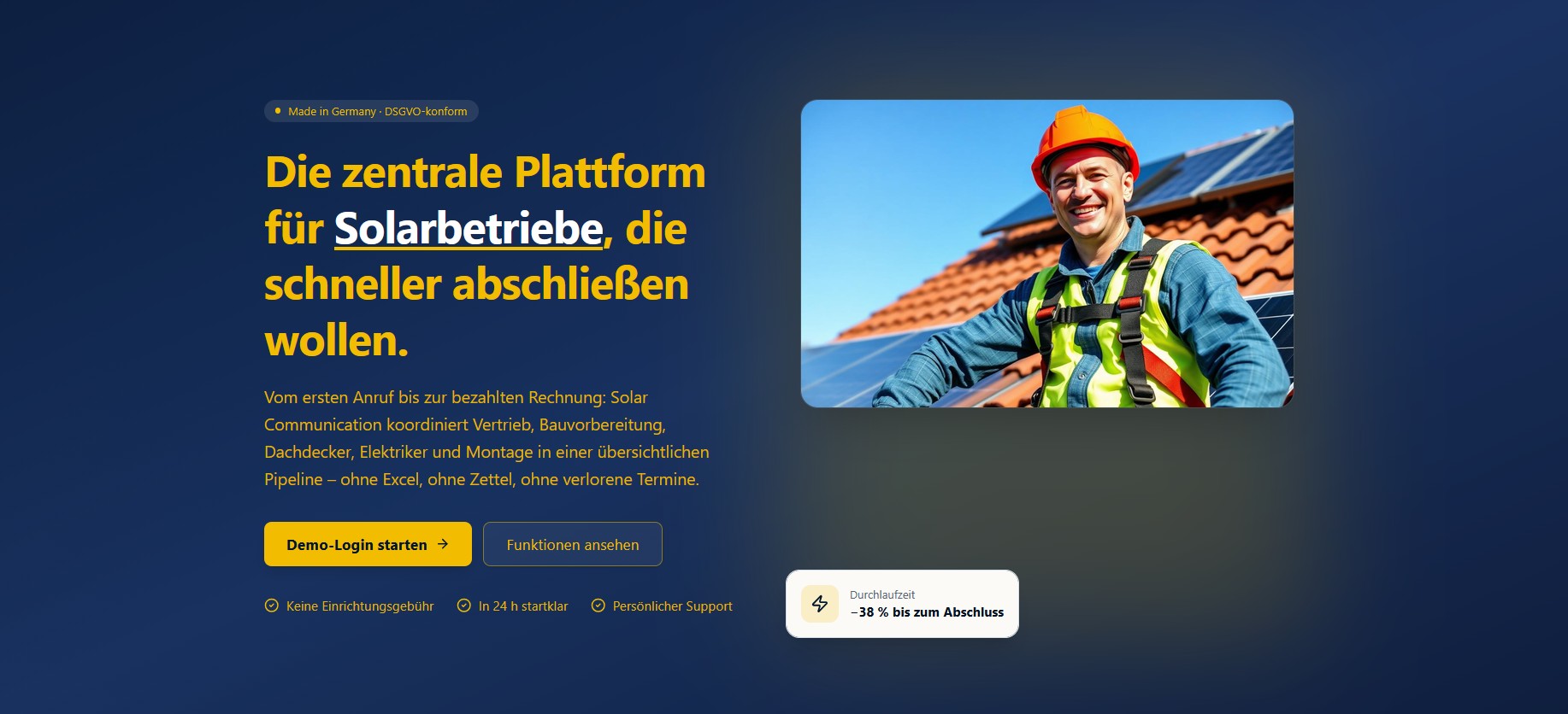 Solar Communication Platform